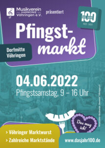 Werbung Pfingstmarkt